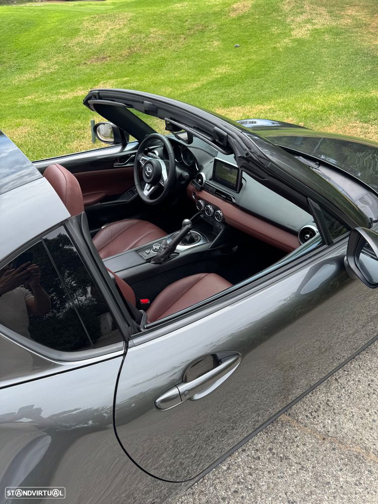 Mazda MX-5 MZR 2.0 RF Sky.Excell. Navi Brown Leather - 20