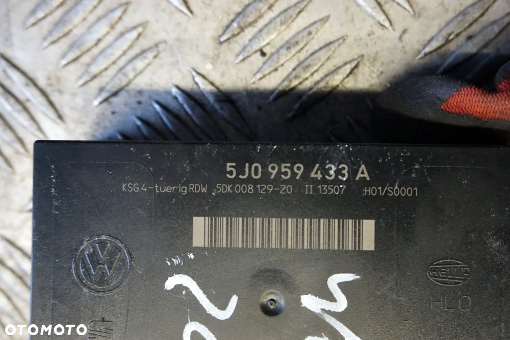 ZESTAW STARTOWY ODPALENIA ROOMSTER I 5J 1.6 16V 03C906057AN SKODA 2006-2010 - 2