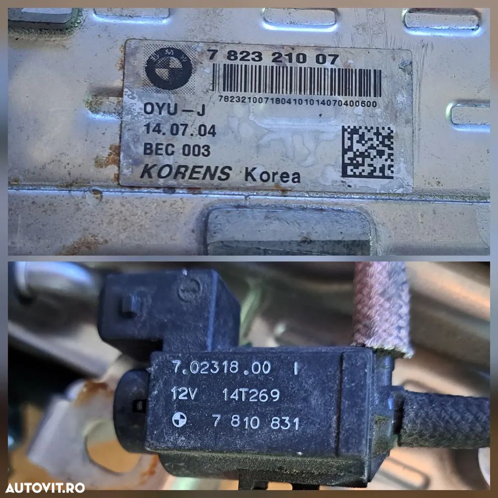 valva supapa electrovalva EGR racitor gaze cu supapa bmw seria 1 2 3 4 5 6 7 x1 x3 x4 x5 x6 2009-2019 - 7