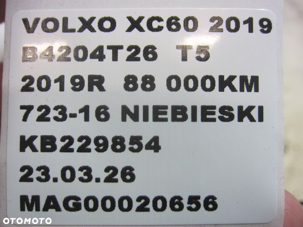 VOLVO XC60 II XC 60 ELEMENTY PODSUFITKI SŁUPKI DASZKI RĄCZKI PANEL 31426884 - 13