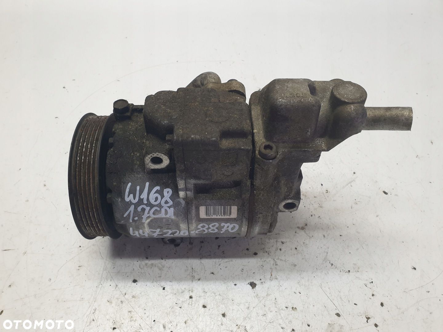 SPRĘŻARKA KLIMATYZACJI MERCEDES W168 1.7 CDI 447220-8870 - 1