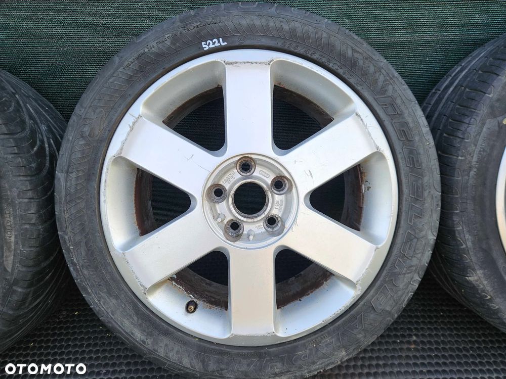 Alu Felgi 8E0601025J Alufelgi Ronal 1158 Koła Opony R17 5x112 7.5J ET45 AUDI A4 B6 B7 VW Skoda Seat - 6