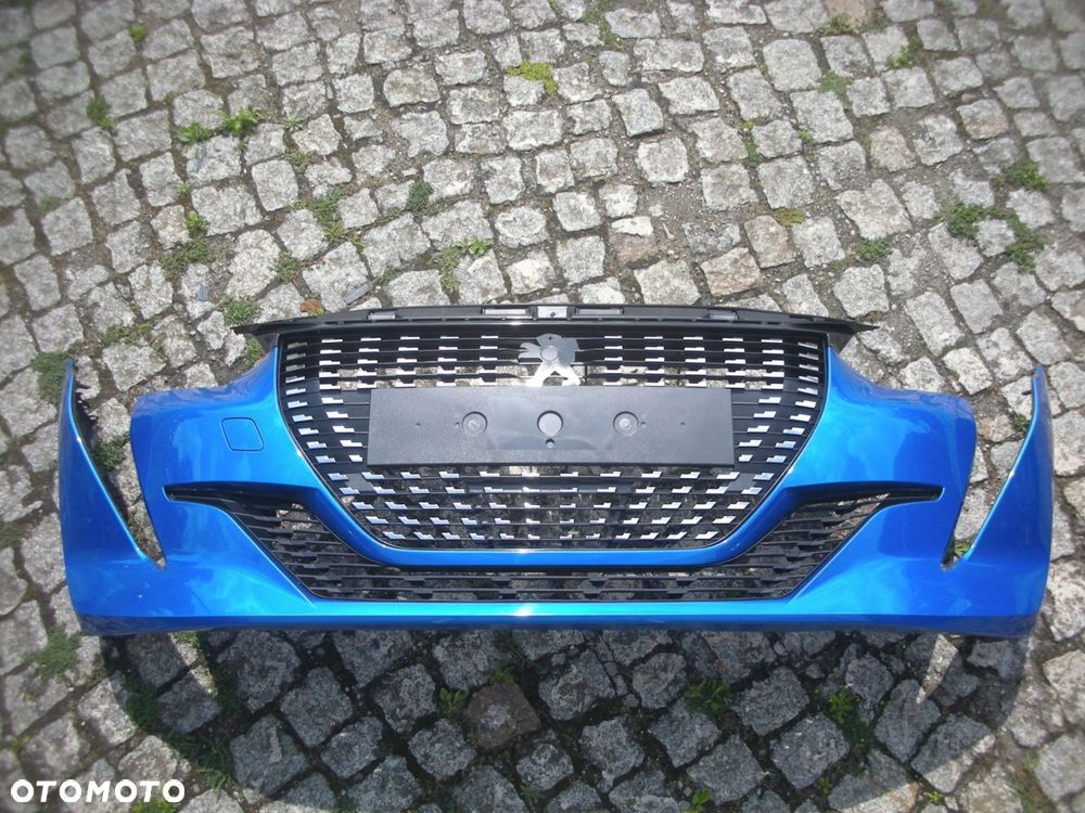 STELAŻ PRZEDNI ZDERZAK WSPORNIK GRILL PEUGEOT 208 II 2019- KRATKA PRZÓD - 1