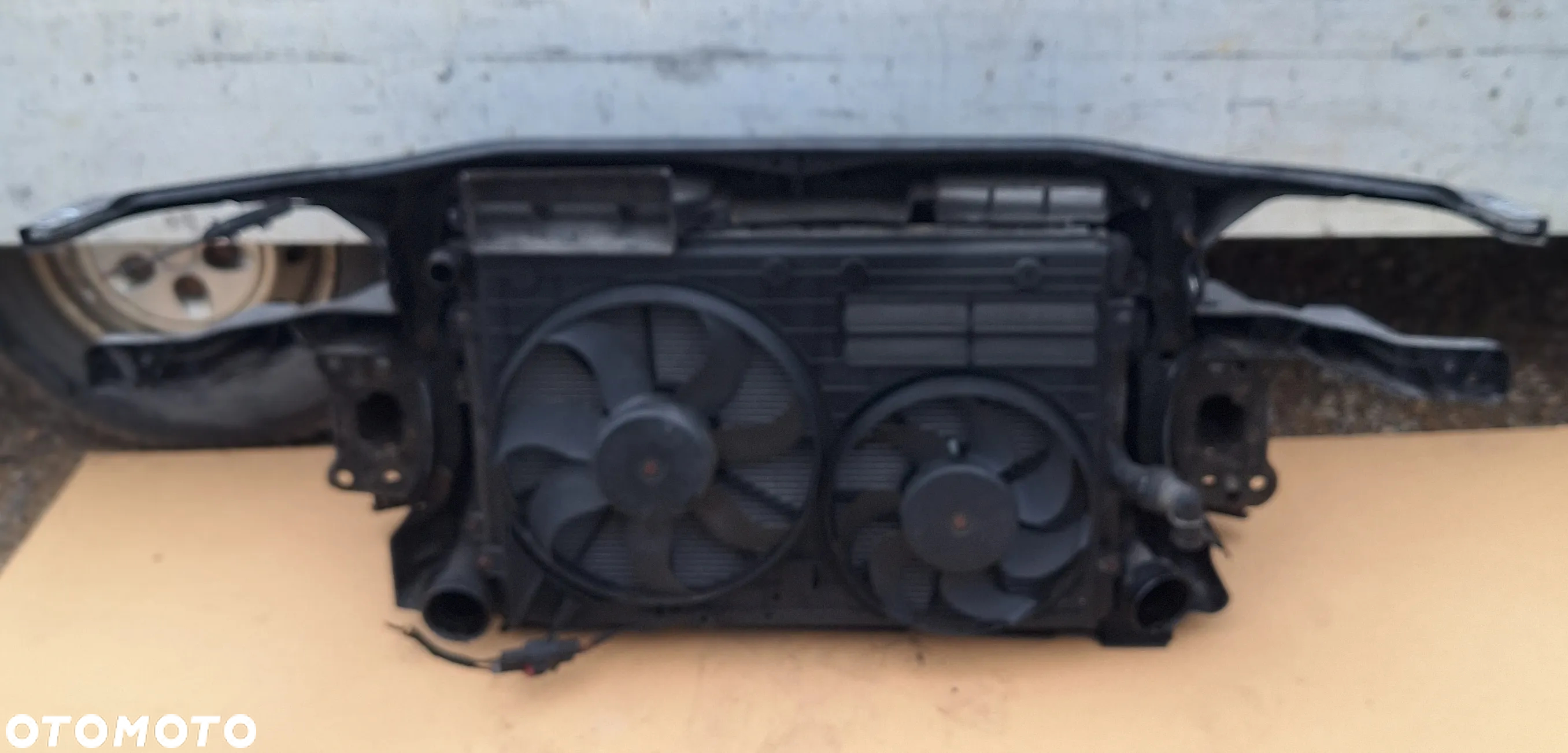PAS PRZEDNI, BELKA, CHŁODNICE,WENTYLATORY- VW PASSAT B6-08R.-2,0TDI - 3