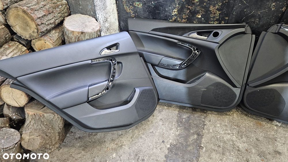 Boczek tapicerka drzwi lewy prawy przód tył opel insignia a kombi skór - 2