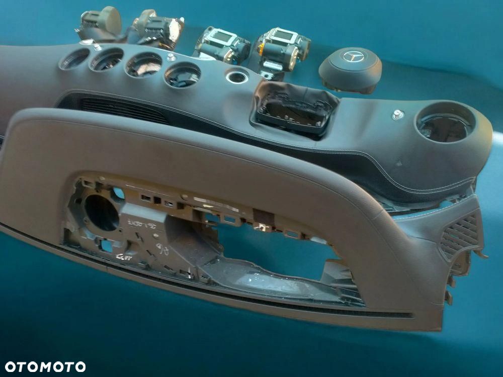 MERCEDES W217 COUPE CABRIO KONSOLA DESKA AIRBAG PAS PASY KOMPLET - 11