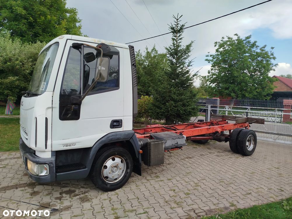 Iveco Eurocargo 75e17 Tector Niski przebieg rama laweta zwyżka wywrotka podnośnik koszowy - 7