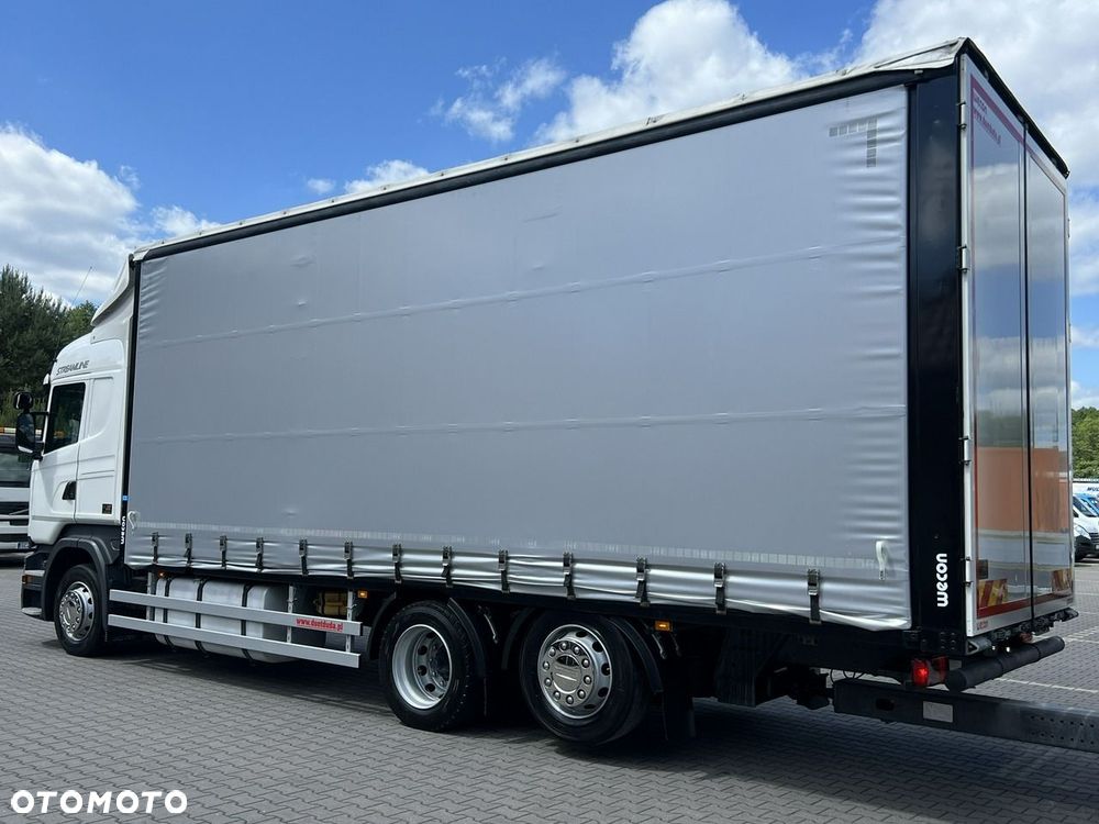 Scania R410 bez EGR Zabudowy Wecon 120m Dach Podnoszony  Zestaw Tandem - 16