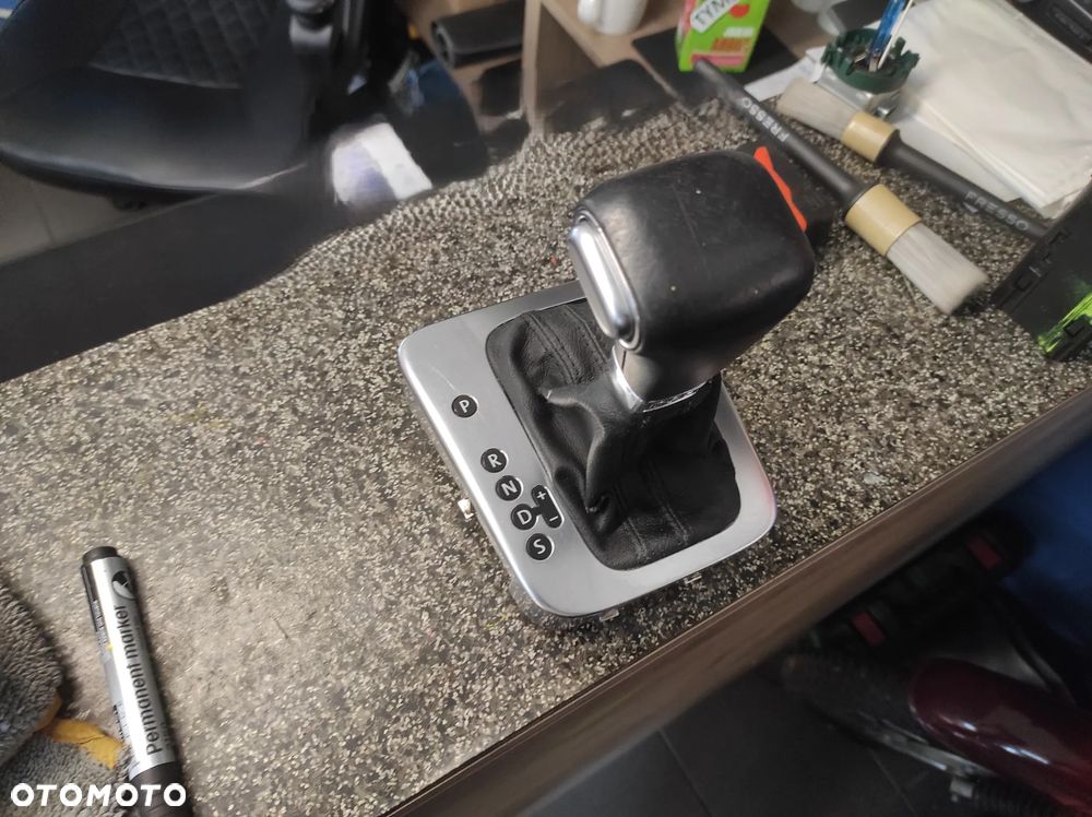 GAŁKA MIESZEK ZMIANY BIEGÓW VW GOLF 5 6 PLUS 5M0 DSG AUTOMAT SKÓRA WYSYŁKA !!!!! - 1