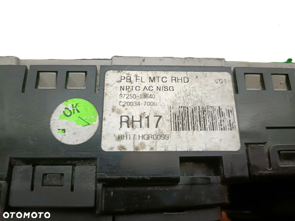 HYUNDAI i20 I 08-14 PANEL NAWIEWU KLIMATYZACJI 97250-1J640  * - 3