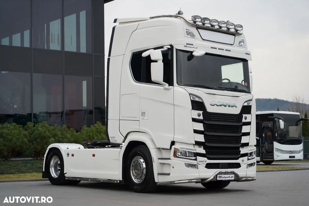 Scania S 580 / V8 / RETARDER / I-PARK COOL / FULL AIRMATIC / ECHIPAMENT MAXIM / EURO 6 - 6