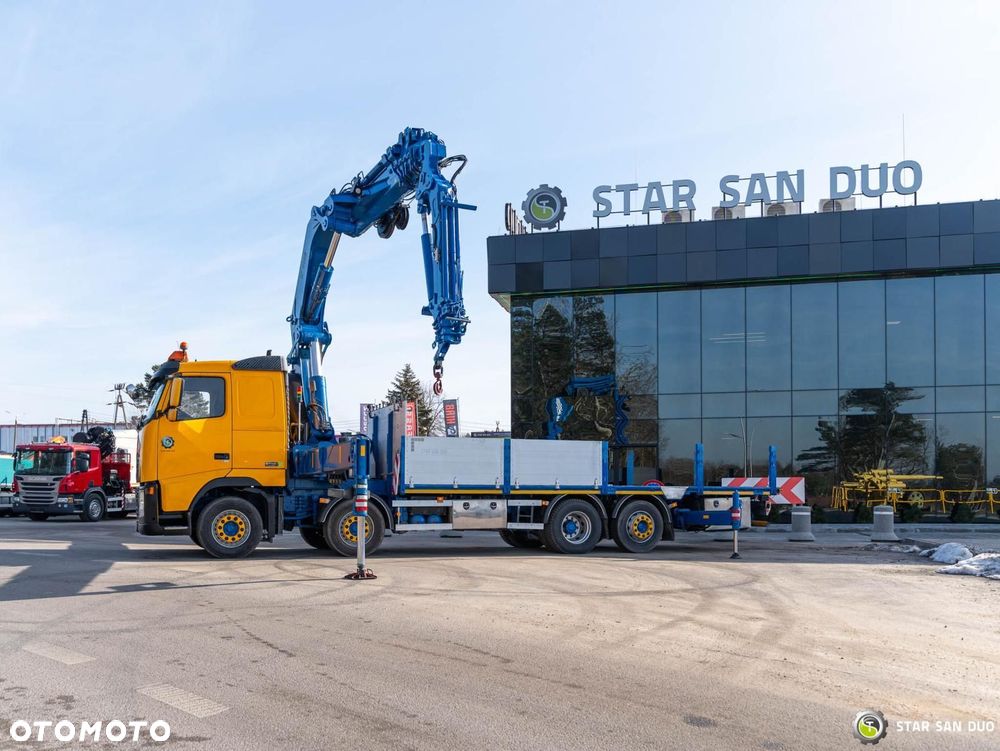 Volvo FH 400 8x2 HIAB 600E-7 FLY JIB HDS Żuraw - 5