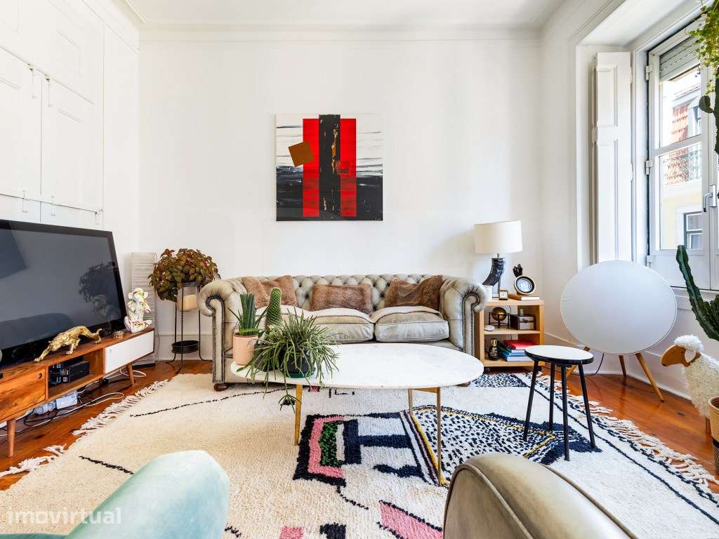 T3 luminoso com 105m² em Campo de Ourique - Grande imagem: 4/24