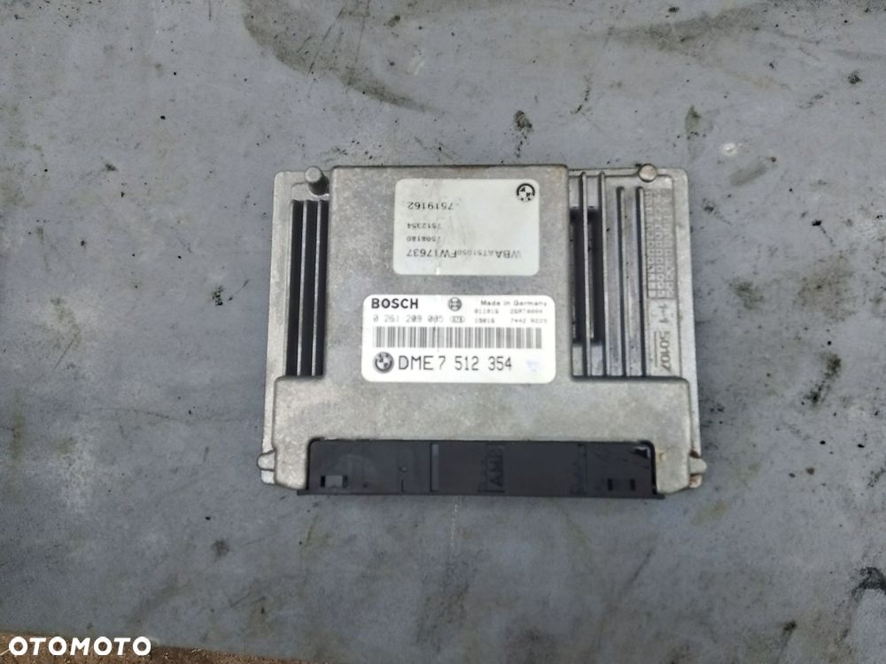 komputer silnika bmw e46 1.8i 7512354 - 1
