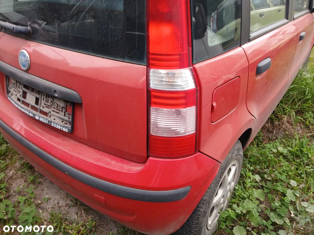 FIAT PANDA II 199A maska pokrywa silnika klapa bagażnika zderzak lampa reflektor pas przedni stop - 5