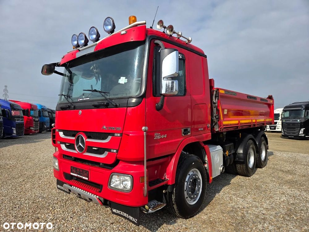 Mercedes-Benz ACTROS 2644 / 6X4 / 3 STRONNY KIPER MEILLER  / RETARDER