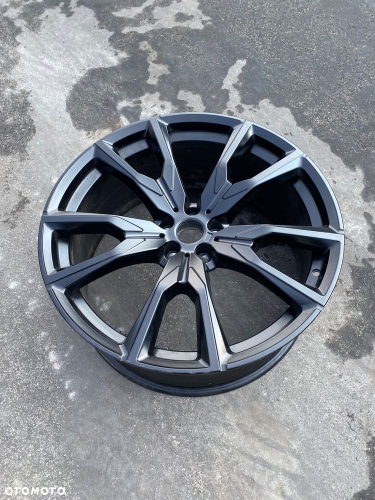 BMW X 7 X7 G 07 G07 8074221 BLA ORYGINALNA ! felga aluminiowa 22 cali 22” 9.5x22 ET32 5x112 9 1/2 J x 22 ET 32 9.5Jx22 RONAL 4324 9502450  8093913 GRE  032615 - 5