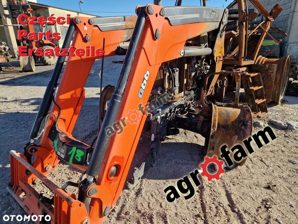 Kubota M7-171 części, skrzynia biegów, silnik - 1