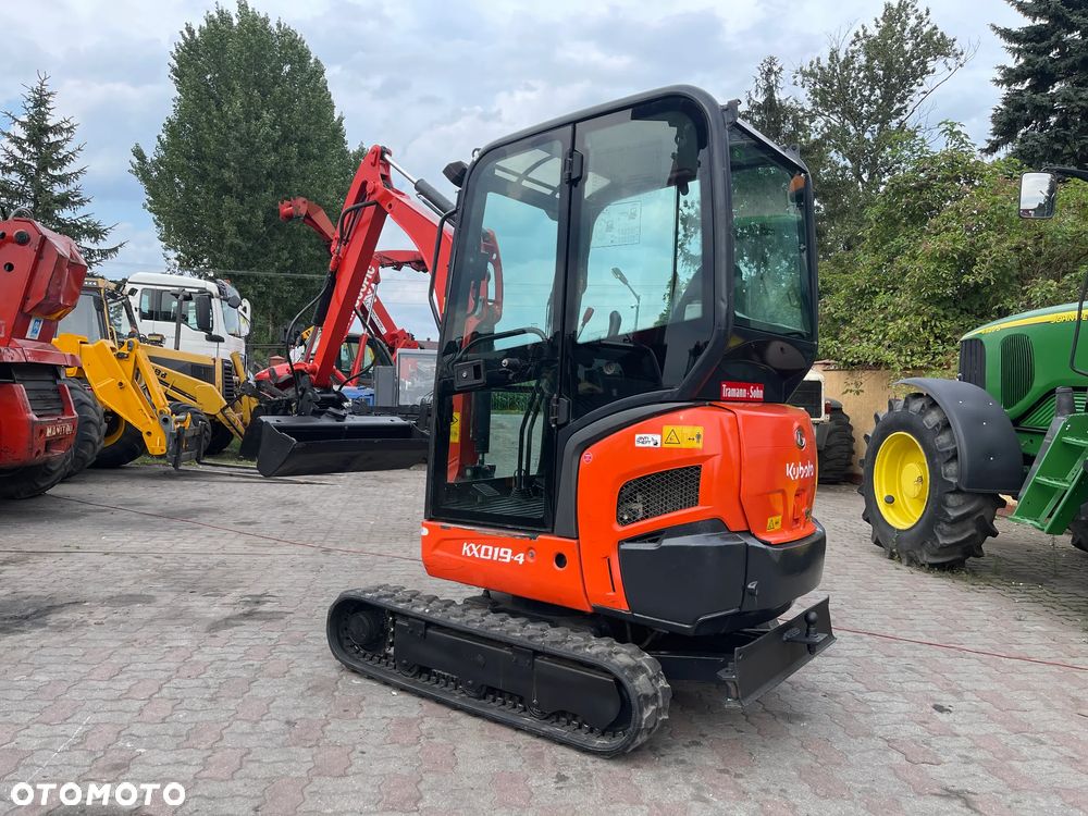 Kubota Minikoparka Kubota KX019-4 Idealny stan z Niemiec 2 łyżki 2017 ROK BRUTTO Piękna - 3