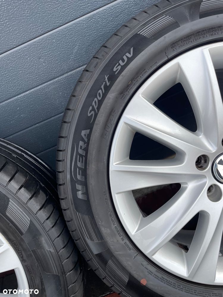 Akufelgi z Oponami VW 5x112 7Jx17 ET43 235/55/17 Nexen 24r 5N0601025 - 6