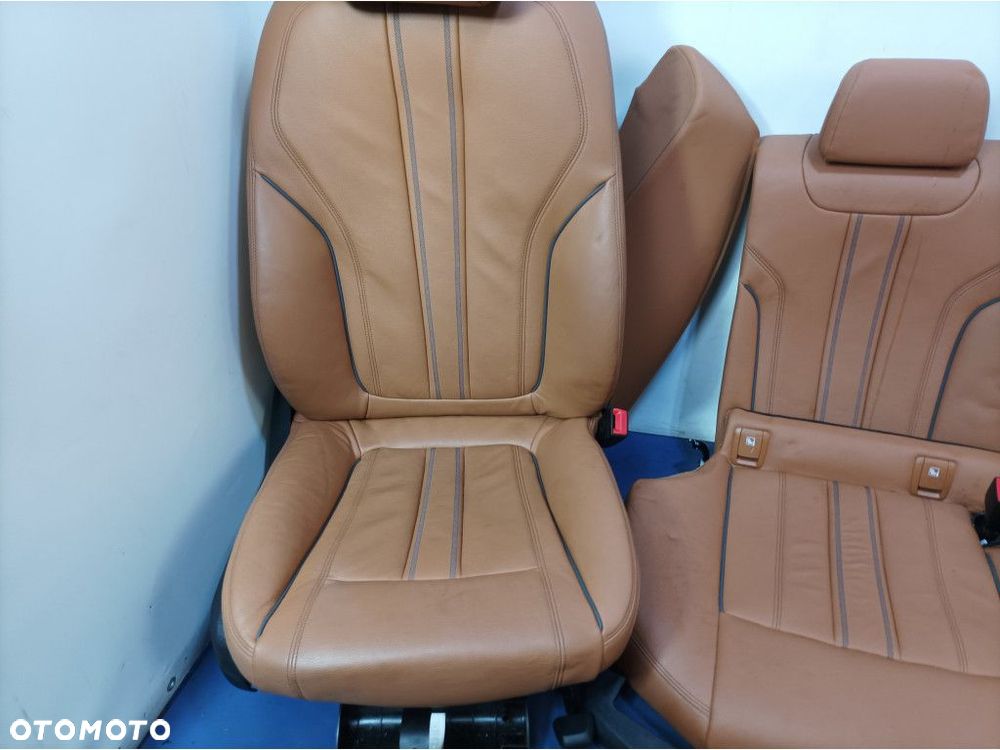 BMW 5 G30 LIFT FOTELE KANAPA KOMPLET SKÓRA WNĘTRZE - 5