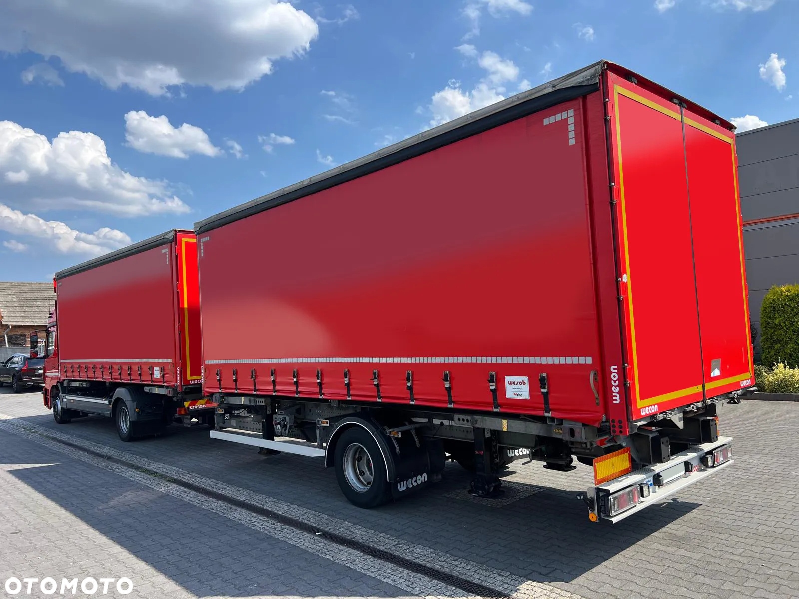 Mercedes-Benz ATEGO 1227 EURO 6 BDF FIRANKA PLANDEKA WYMIENNA ZABUDOWA - 5
