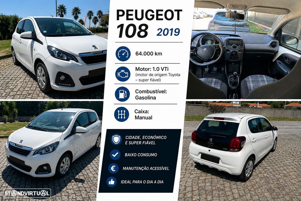 Peugeot 108 1.0 VTi Active - 2