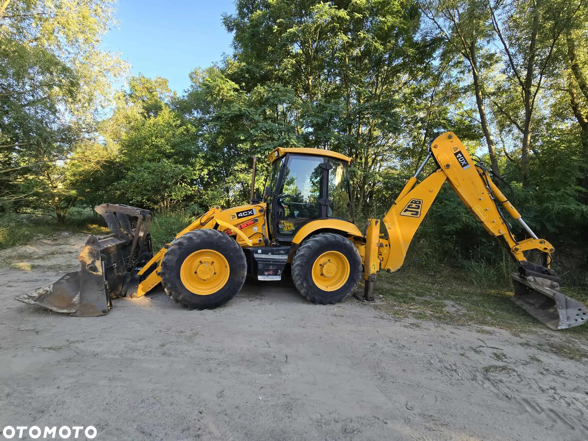 JCB 4CX JOYSTICK HYDRO PRZESUW SALON PL - 10