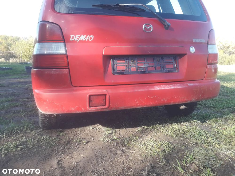 Mazda Demio 97-03 Drzwi prawe przednie tył błotnik w kolor SU  szyba zderzak lampaprzód - 13
