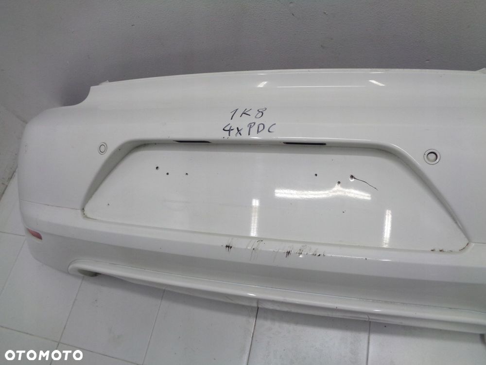 vw scirocco zderzak zderzak tył kompletny pdc 08-14r - 3
