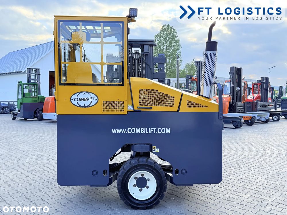 Combilift WÓZEK CZTEROKIERUNKOWY - WIELOKIERUNKOWY | COMBILIFT C5000XL | GAS | TRIPLEX 5550MM | POZYCJONER WIDEL | WOLNY SKOK | NOWE OPONY | PO SERWISIE | STAN IDEALNY | Szeroka oferta wózków czterokierunkowych i bocznych, dopasowanych do różnorodnych potrzeb i zastosowań - 30