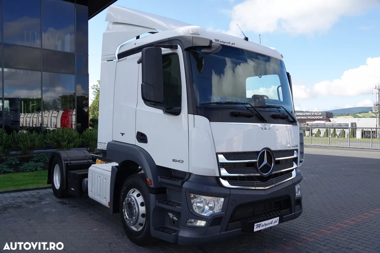 Mercedes-Benz ACTROS 1840 / FULL ADR / CABINA MICĂ / GREUTATE: 6200 KG / KILOMETRAGE MICĂ / - 3