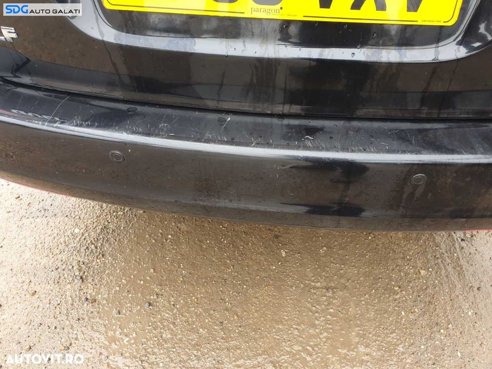 Bara Spoiler Spate cu Locas Senzori Parcare Volkswagen Golf 6 Break Combi 2008 - 2014 Cod bslspsdgbg5b2 - 2