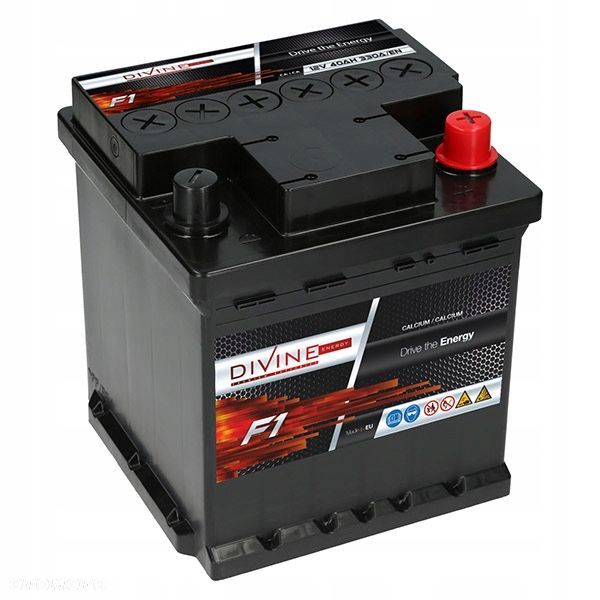 Akumulator Divine F1 SMF 12V 40Ah 330A EN P - 10 kg - 1
