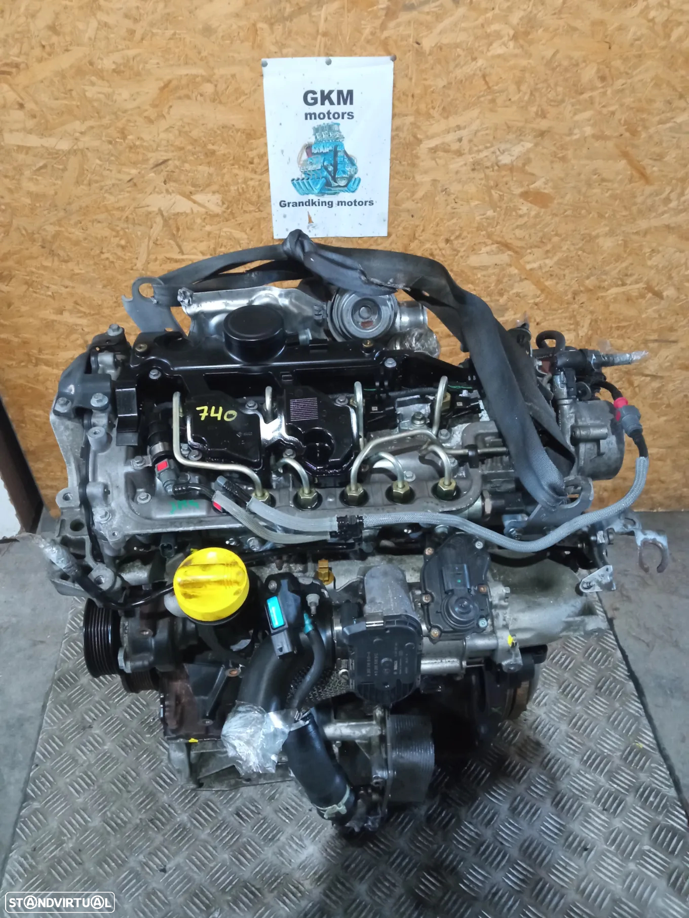 Motor Renault Laguna 2.0 DCI 150cv REF: M9R740 - 2