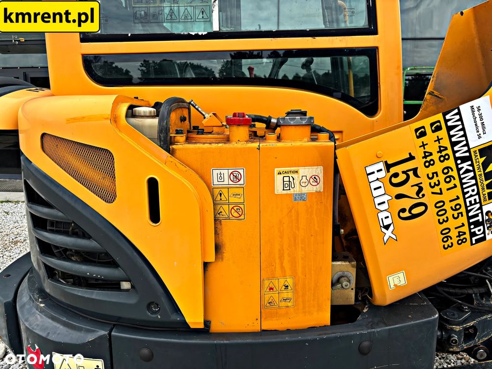 Hyundai ROBEX 35Z-9 MINI-KOPARKA 2015R. MTH: 3994 | JCB 8040 8050, 51, 55, VOLVO ECR 48 KOMATSU PC50, CAT 305, KUBOTA KV - 31