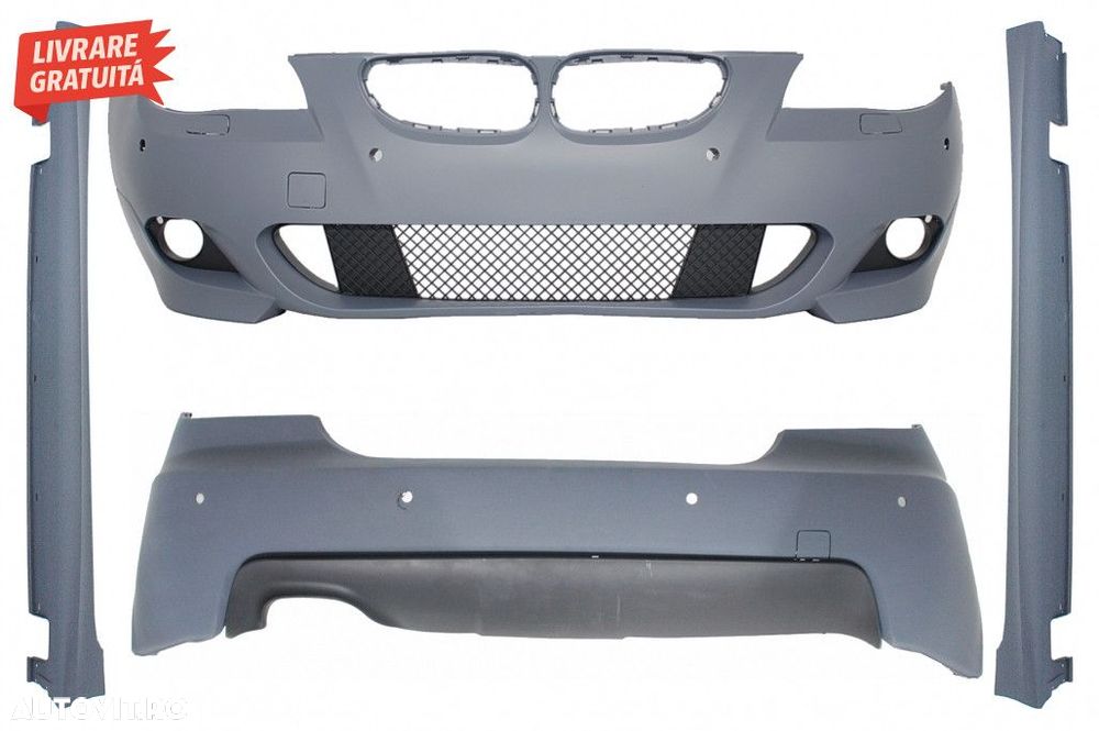 Kit Exterior BMW Seria 5 E60 LCI (2007-2010) M-Technik Design cu PDC 1 - 1