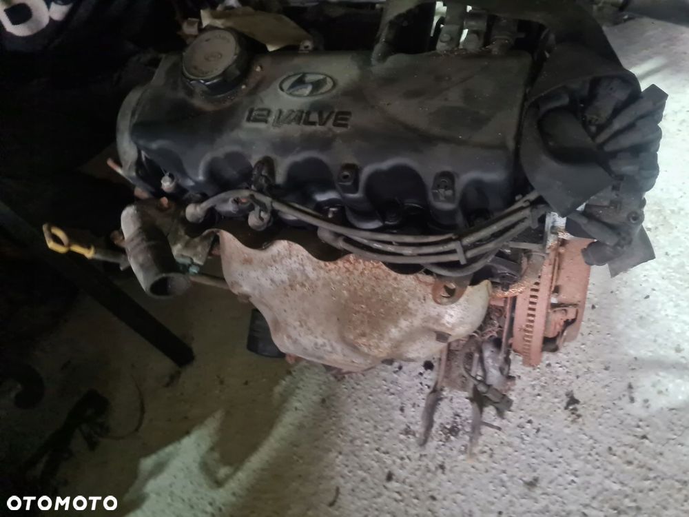 hyundai accent kucyk i lift 98-99 silnik goły słupek 1.3 i 12v g4eh - 2