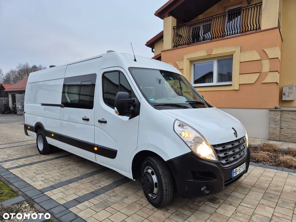 Renault MASTER MOVANO L4H2 2.3 150KM BRYGADÓWKA 6 OSÓB KLIMA SPROWADZONY - 3