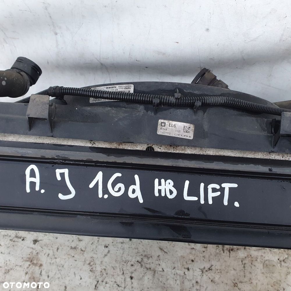 chłodnice wentylator Opel Astra J lift 1.6 cdti - 16