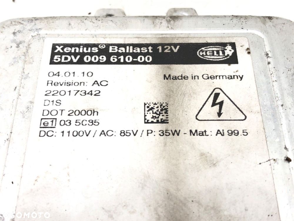 PRZETWORNICA XENON - 115.00 PLN - SKODA OCTAVIA II Combi (1Z5) 2004 - 2013 1.6 TDI 77 kW [105 KM] - 4