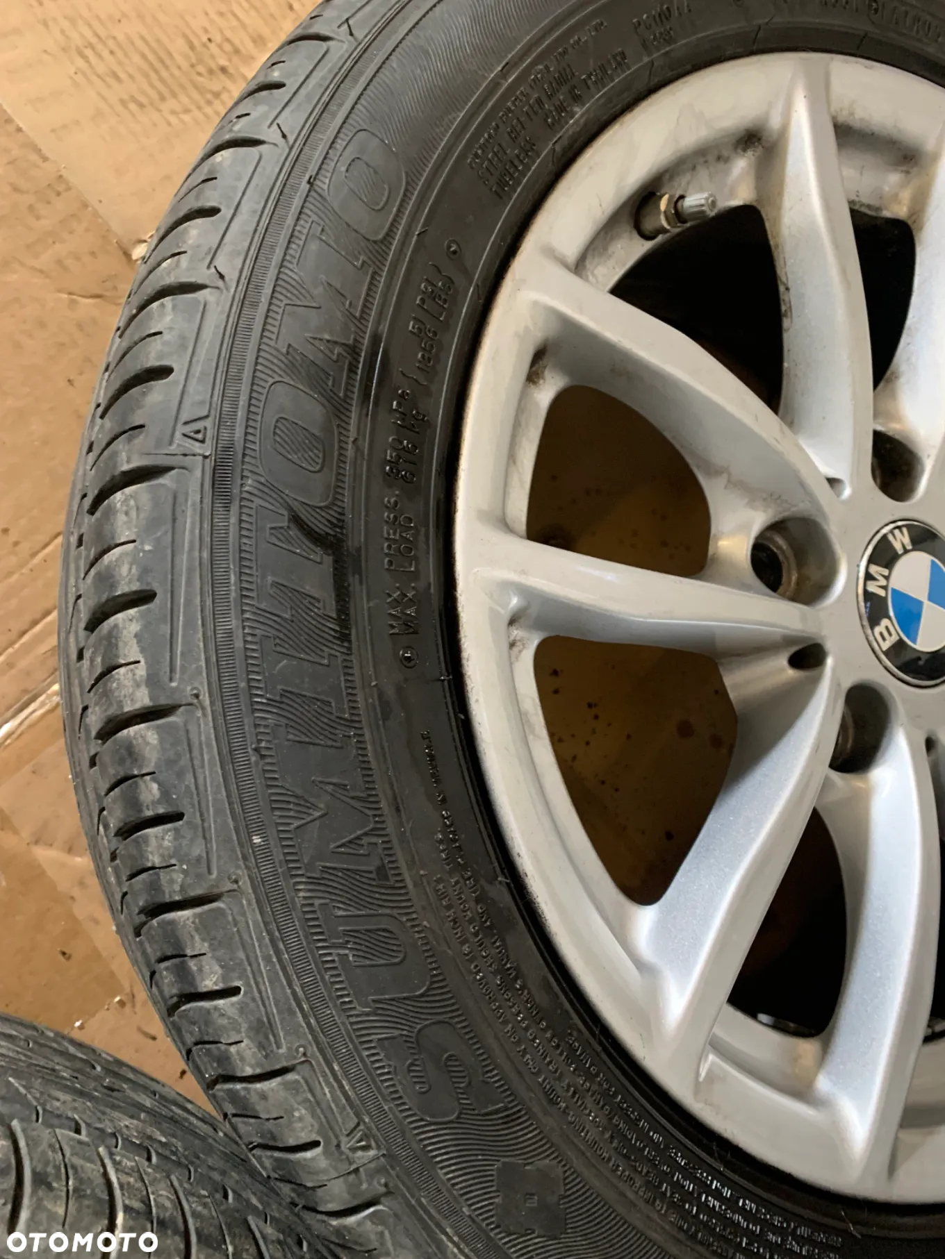 Alufelgi z oponami alusy felgi aluminiowe 5x120 15 7J IS40 205/55 R16 BMW I F20 6796202 - 11