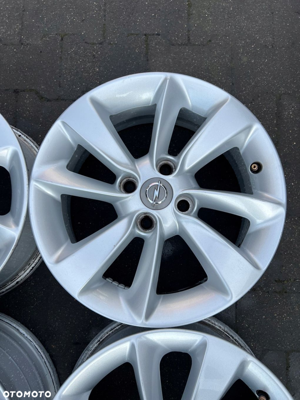 ALUFELGI ORYGINAŁ 15 OPEL 4X100  CZUJNIKI - 5