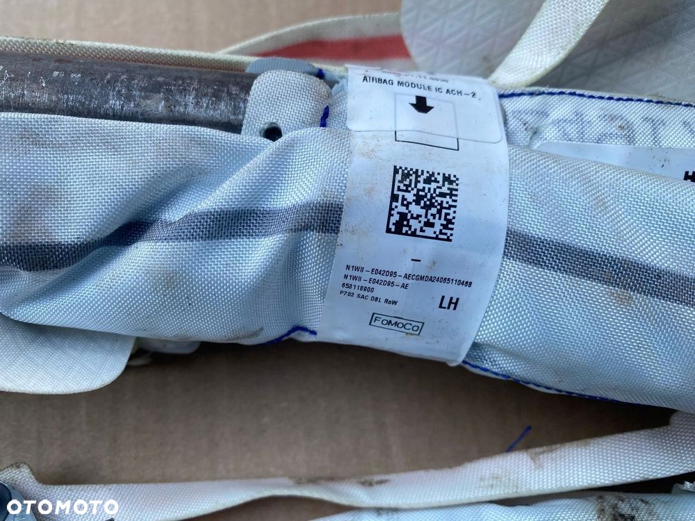 kurtyna airbag lewa lub prawa ford ranger 2024 - 2