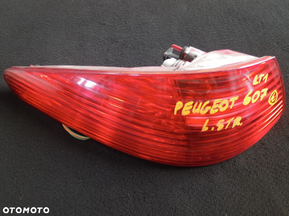 PEUGEOT 607 LAMPA TYŁ TYLNA WERSJA EUROPEJSKA LEWA POSIADAM 2 SZT - 5