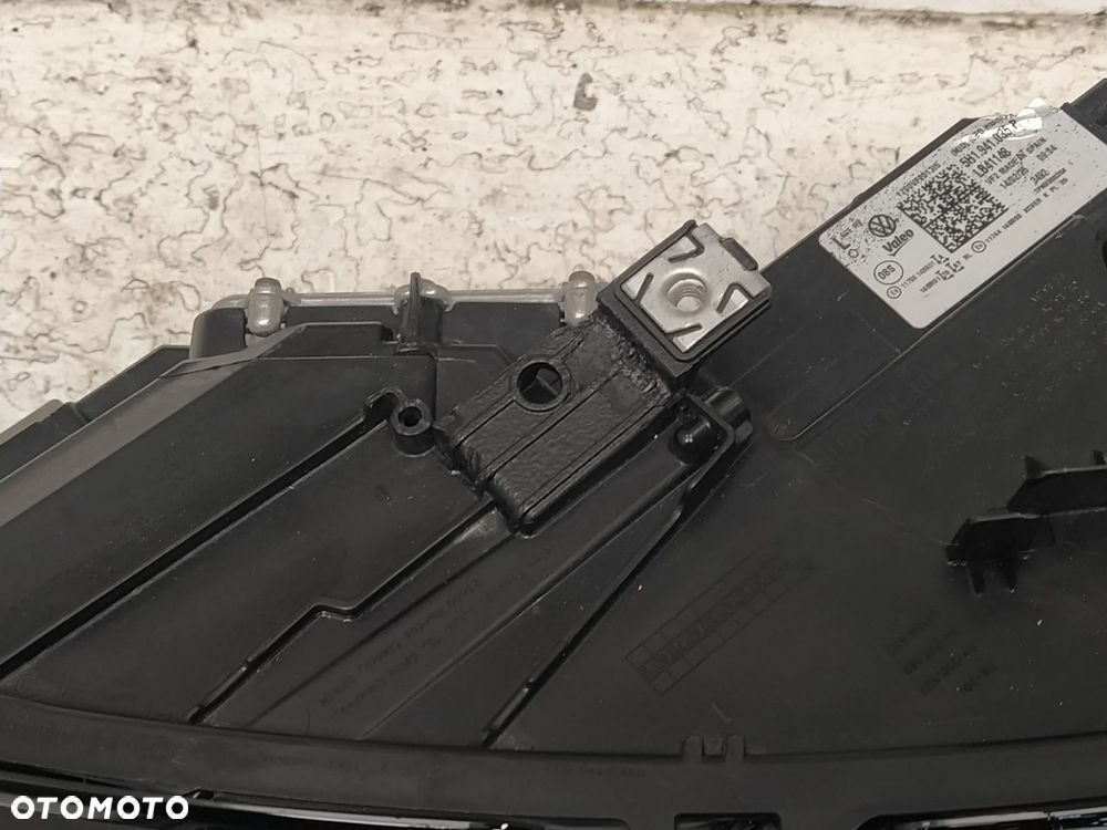 VW GOLF 8 VIII LIFT GTE LAMPA REFLEKTOR PRZÓD PRZEDNI LEWY MID FULL LED PRZETWORNICE KOMPLETNA NIEBIESKA ORYGINAŁ - 9