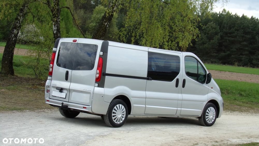 Opel VIVARO 2.0 115KM * LONG * KLIMA * BRYGADÓWKA 5/6 OSÓB * SUPER STAN ! - 7