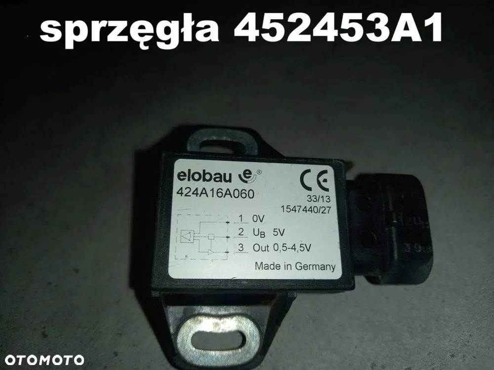 Potencjometr pedału sprzęgła McCormick XTX200 - 2