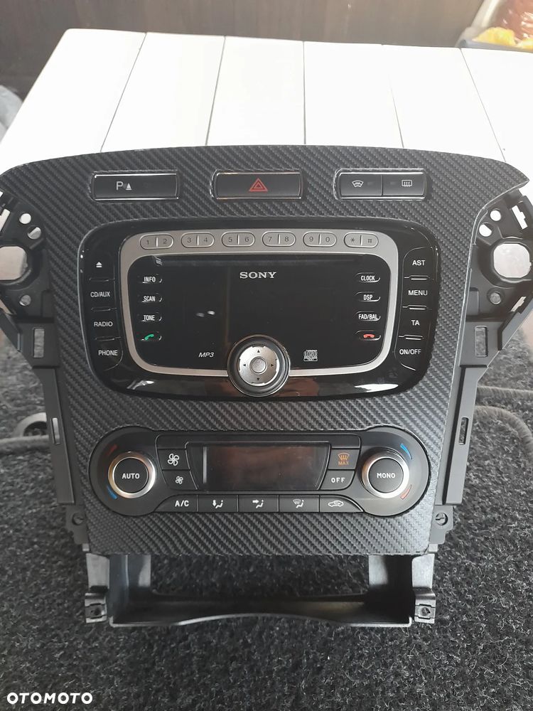 mondeo mk4 radio ramka panel klimy kosz kod - 1