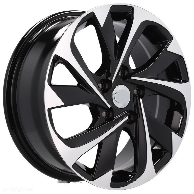 4x Felgi 17 m.in. do TOYOTA Auris Avensis Camry Corolla Cross C-HR Highlander Prius+ - XFE89 (BYD201 - 7